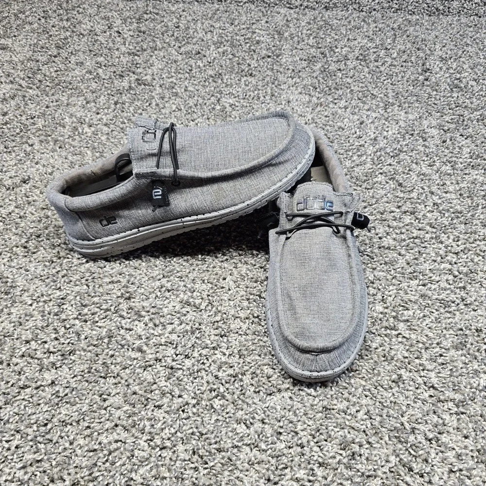 Hey Dude  Wally L Stretch Shoes Men Size 9 Gray
